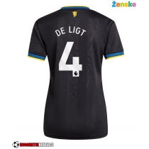 Ženske Nogometnih dresov Manchester United Matthijs de Ligt #4 Tretji 2025-26 Kratki rokavi